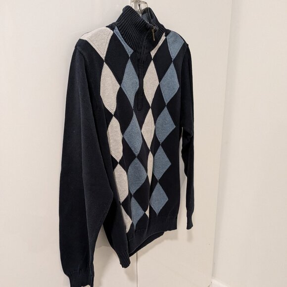 Vintage IZOD Argyle Sweater - Picture 4 of 11